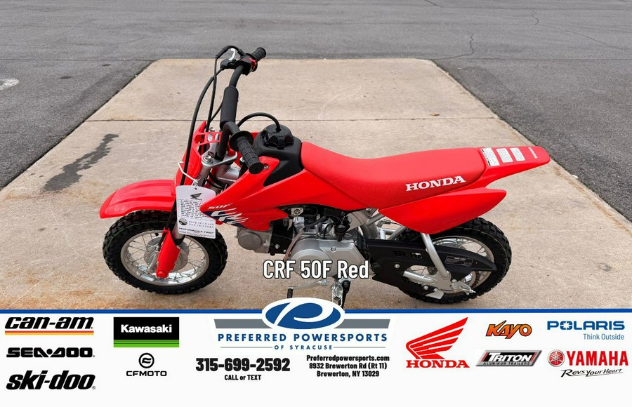 2026 Honda CRF 50F Red
