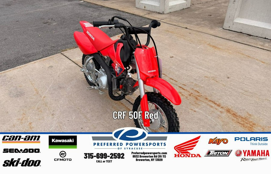 2026 Honda CRF 50F Red