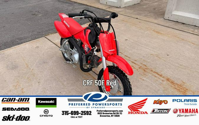 2026 Honda CRF 50F Red