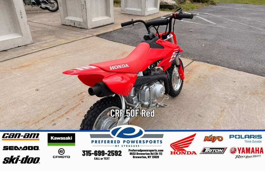 2026 Honda CRF 50F Red