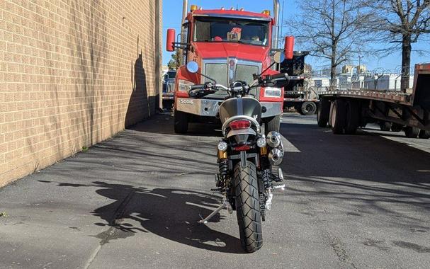2026 Triumph Scrambler 1200 XE Matte khaki green