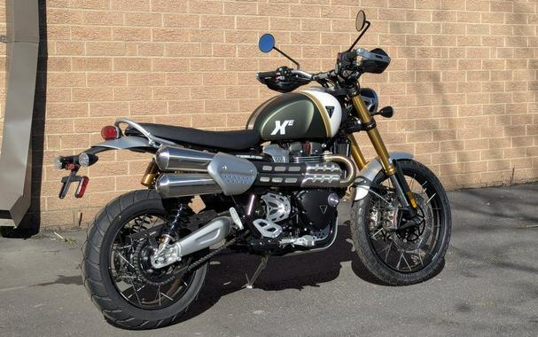 2026 Triumph Scrambler 1200 XE Matte khaki green
