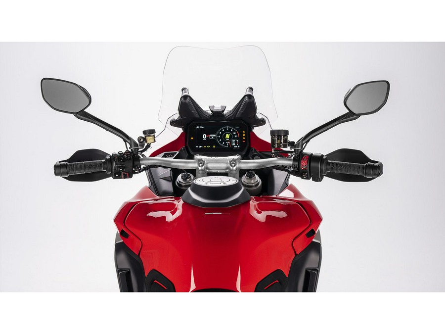 2025 Ducati Multistrada V4 Rally Adventure Travel & Radar