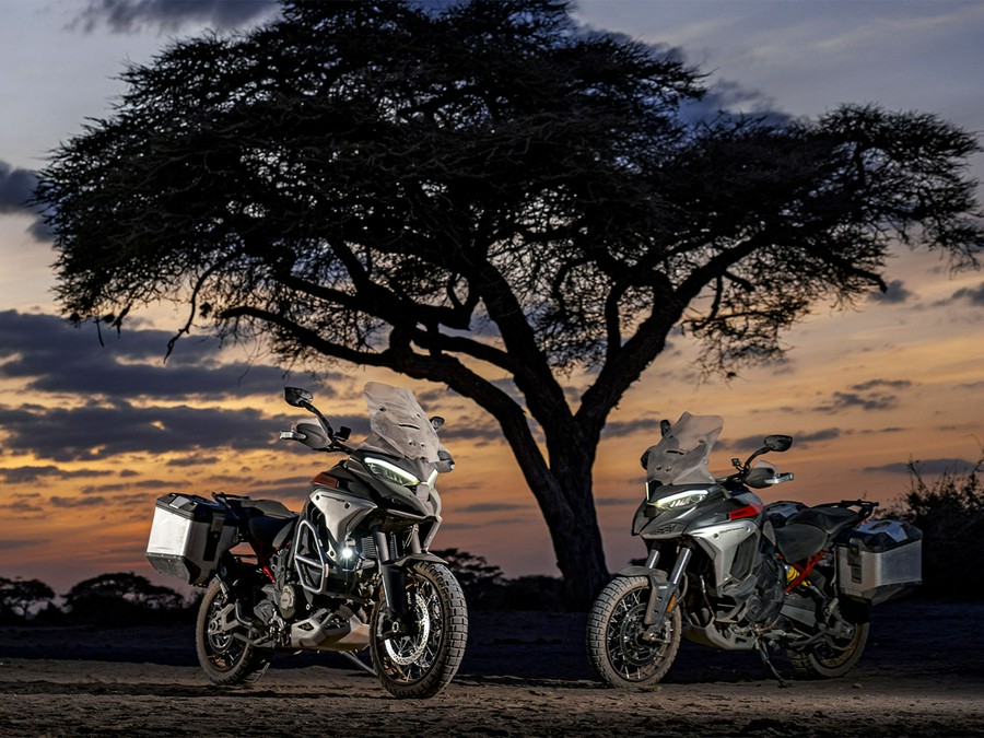 2025 Ducati Multistrada V4 Rally Adventure Travel & Radar