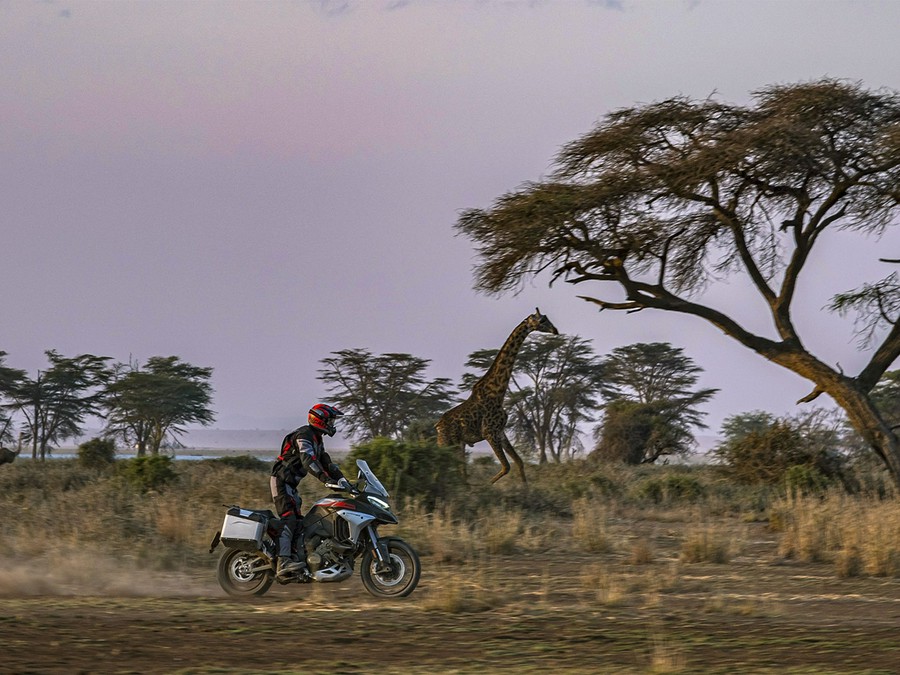 2025 Ducati Multistrada V4 Rally Adventure Travel & Radar