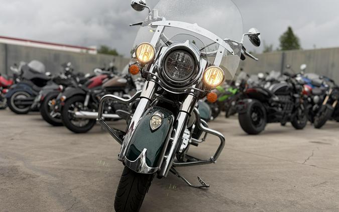 2018 Indian Motorcycle SPRINGFIELD METALLIC JADETHNDR BLK 49ST