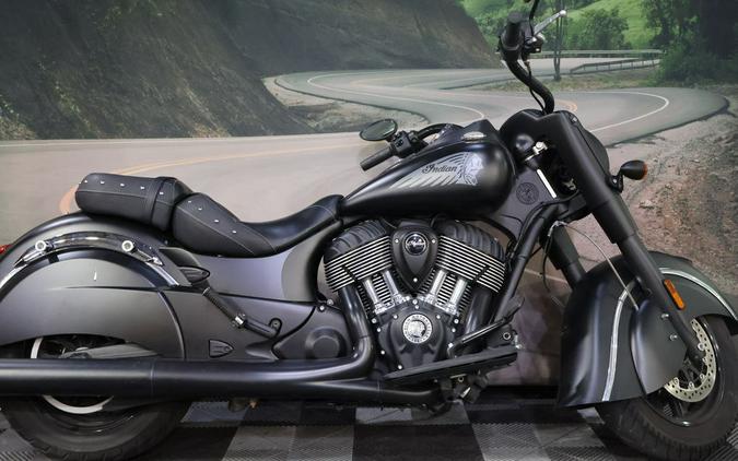 2018 Indian Motorcycle® Chief Dark Horse® ABS Thunder Black Smoke