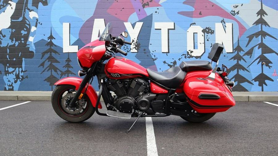 2015 Yamaha V Star 1300 Deluxe Rapid Red