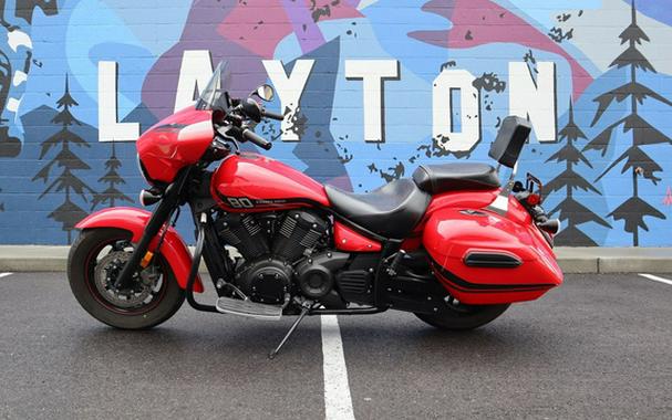 2015 Yamaha V Star 1300 Deluxe Rapid Red
