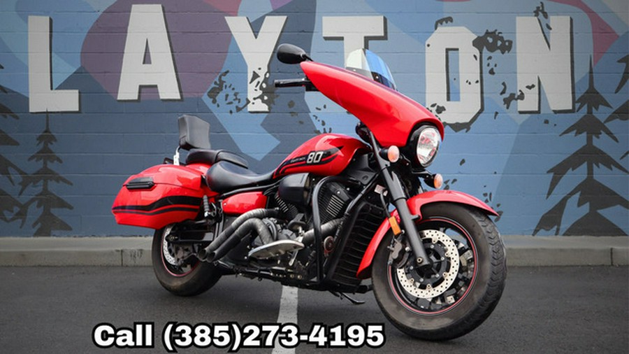 2015 Yamaha V Star 1300 Deluxe Rapid Red