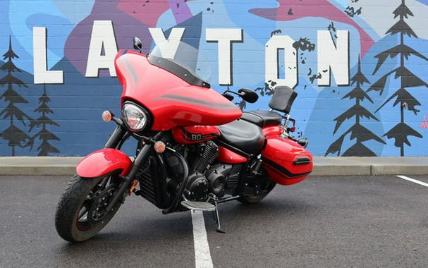 2015 Yamaha V Star 1300 Deluxe Rapid Red