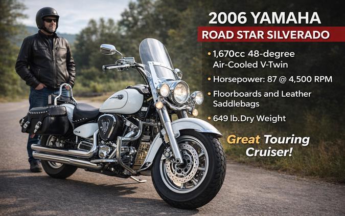 2006 YAMAHA ROAD STAR SILVERADO - F017831