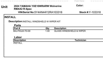 2024 Yamaha Wolverine RMAX2 1000 R-Spec