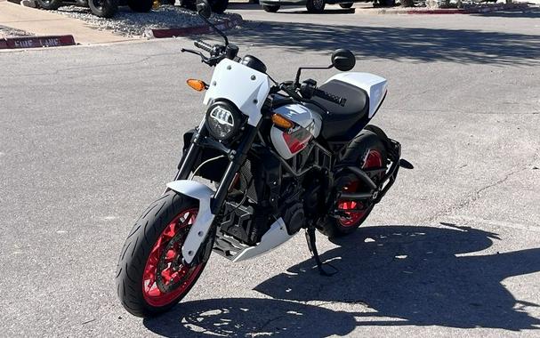 2023 Indian Motorcycle® FTR Sport White Lightning/Indy Red