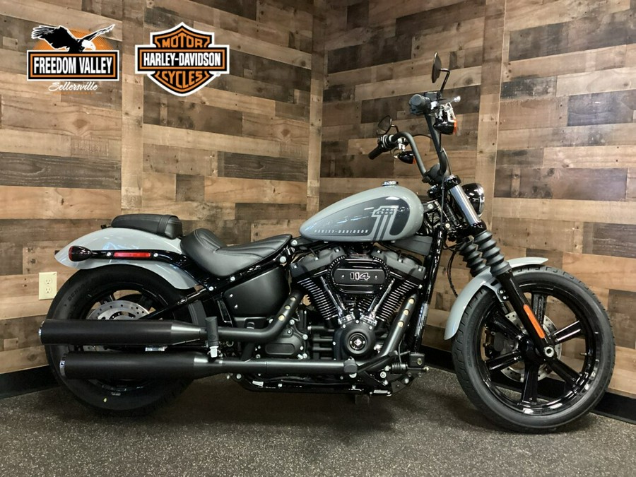 2024 Harley-Davidson Street Bob 114 Billiard Gray FXBBS