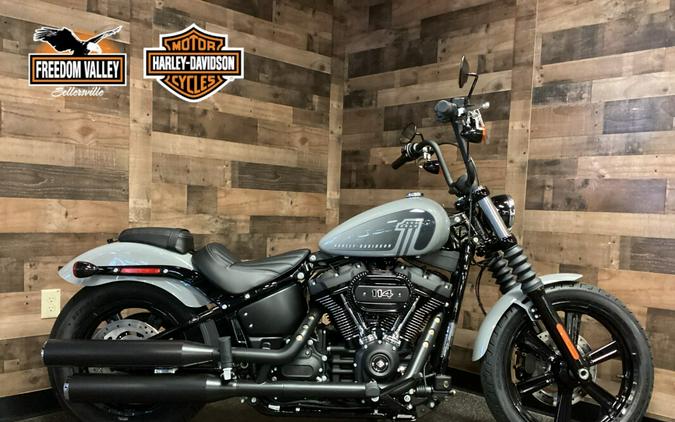 2024 Harley-Davidson Street Bob 114 Billiard Gray FXBBS