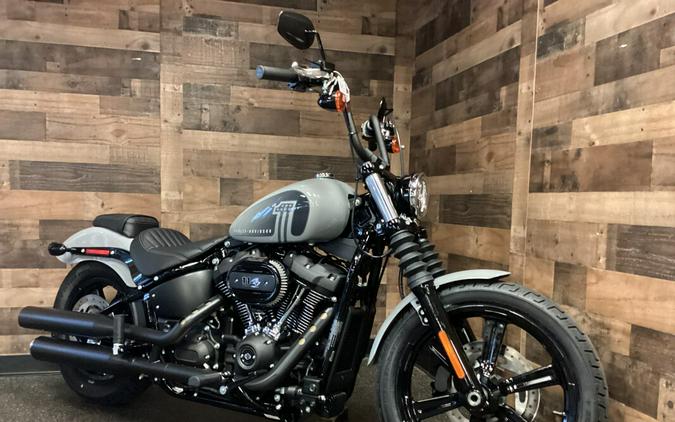 2024 Harley-Davidson Street Bob 114 Billiard Gray FXBBS