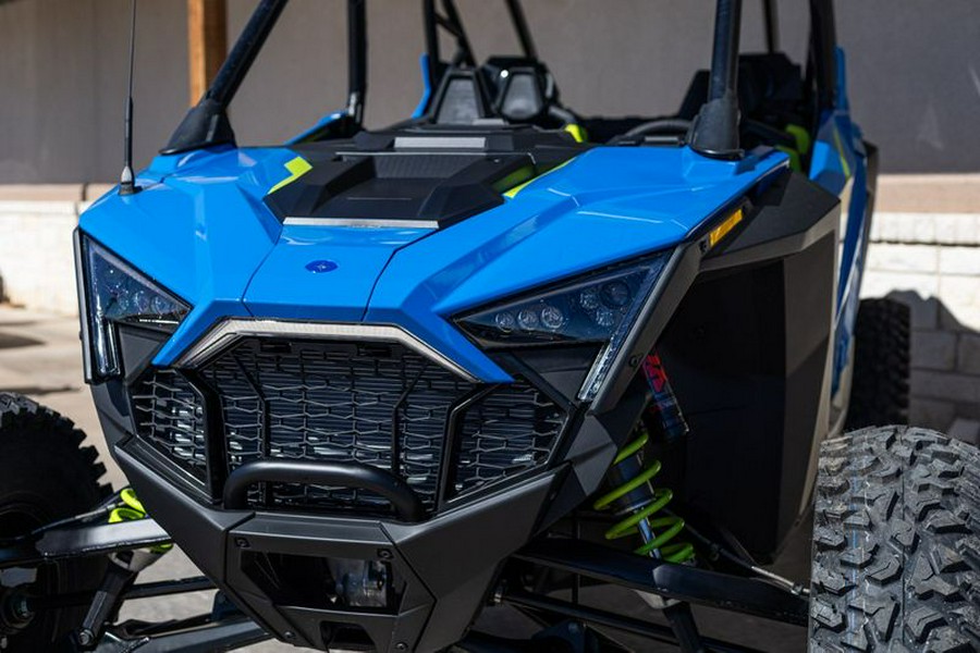 New 2024 POLARIS RZR TURBO R 4 PREMIUM VELOCITY BLUE