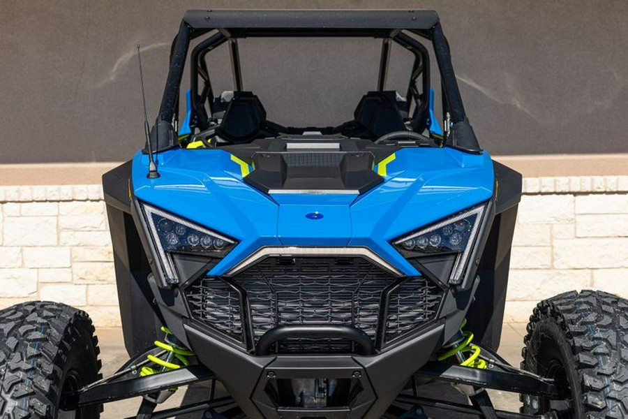 New 2024 POLARIS RZR TURBO R 4 PREMIUM VELOCITY BLUE