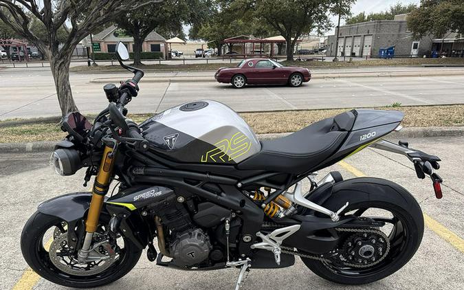 2026 Triumph Speed Triple 1200 RS Granite/Triumph Racing Yellow
