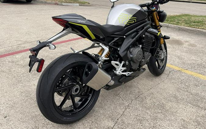 2026 Triumph Speed Triple 1200 RS Granite/Triumph Racing Yellow