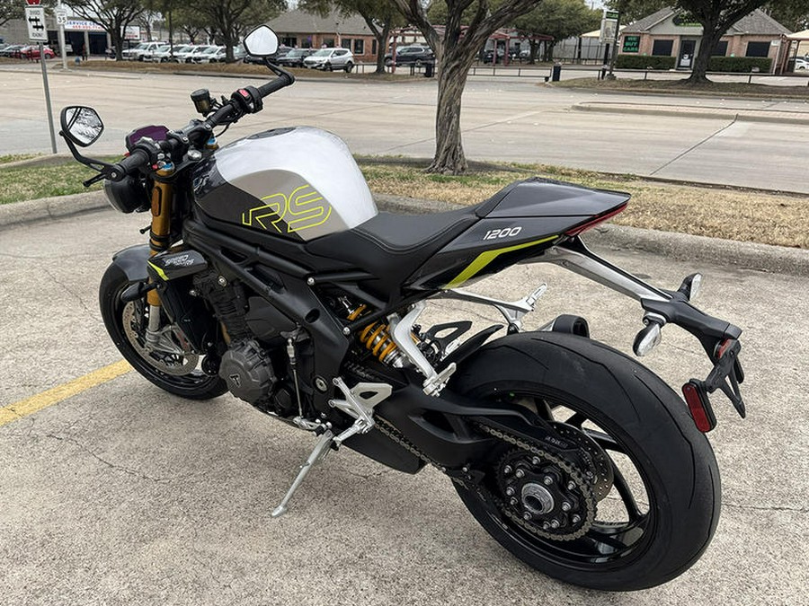 2026 Triumph Speed Triple 1200 RS Granite/Triumph Racing Yellow