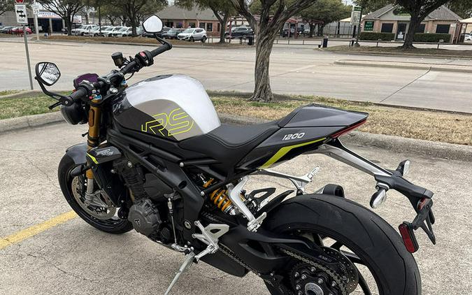 2026 Triumph Speed Triple 1200 RS Granite/Triumph Racing Yellow