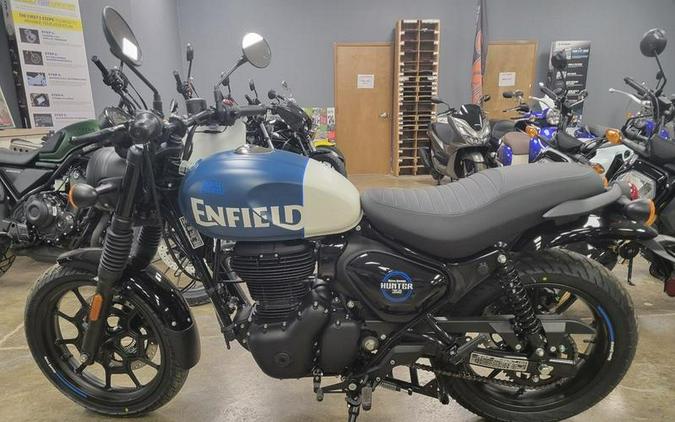 2023 Royal Enfield Hunter 350 Rebel Blue