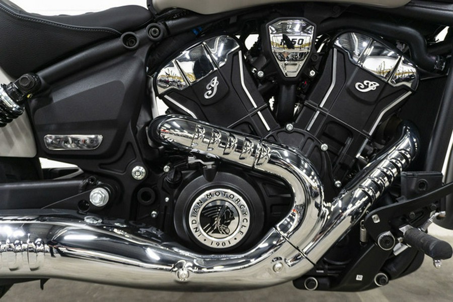 2025 Indian Scout Classic Limited Silver Quartz Smoke