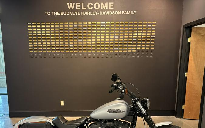 2020 Harley-Davidson® Street Bob® Barracuda Silver Denim
