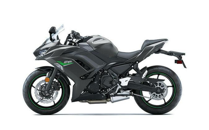 2024 Kawasaki Ninja® 650 Metallic Matte Graphenesteel Gray/Ebony