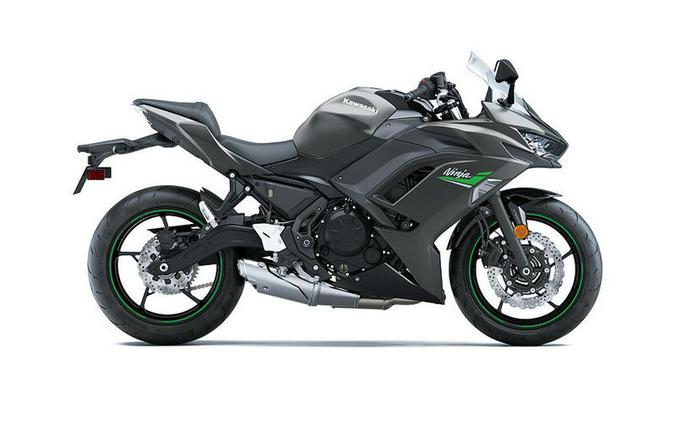 2024 Kawasaki Ninja® 650 Metallic Matte Graphenesteel Gray/Ebony