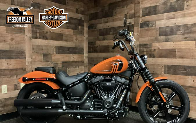 2024 Harley-Davidson Street Bob 114 Baja Orange FXBBS