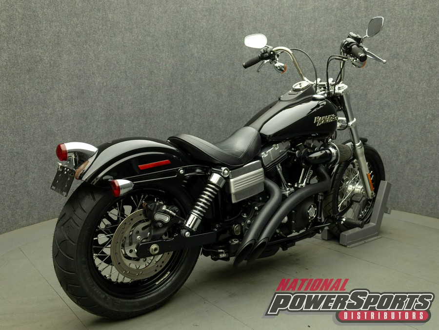 2011 HARLEY DAVIDSON FXDB DYNA STREET BOB