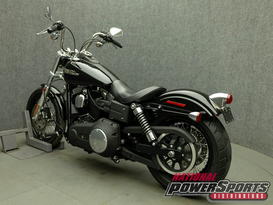 2011 HARLEY DAVIDSON FXDB DYNA STREET BOB