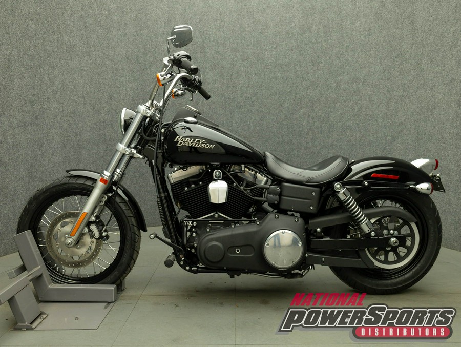 2011 HARLEY DAVIDSON FXDB DYNA STREET BOB