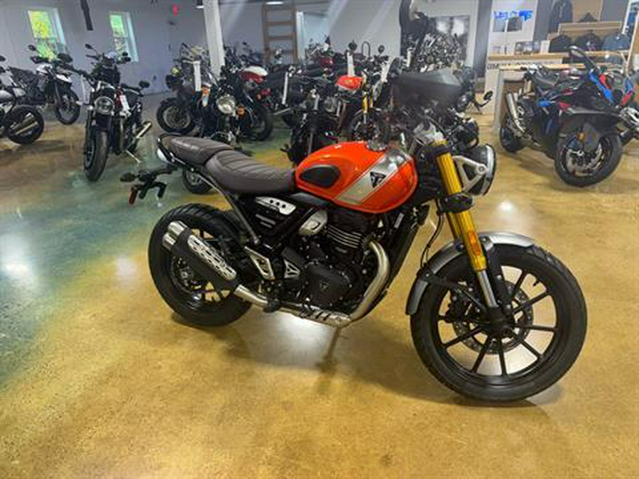 2026 Triumph Scrambler 400 X
