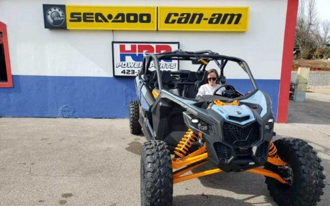 2026 Can-Am Maverick X3 MAX RS Turbo Scandi Blue & Orange Crus