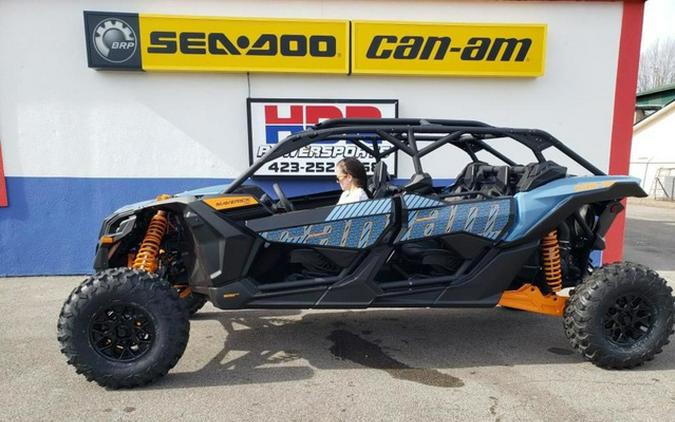 2026 Can-Am Maverick X3 MAX RS Turbo Scandi Blue & Orange Crus