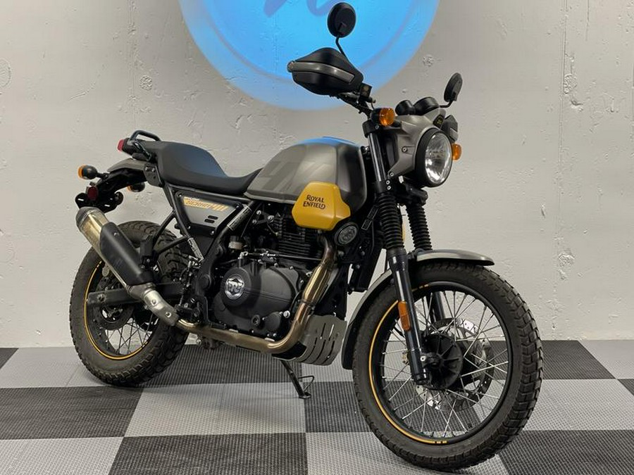 2023 Royal Enfield Scram 411 Graphite Yellow