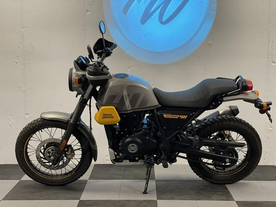 2023 Royal Enfield Scram 411 Graphite Yellow