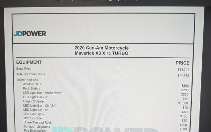 2020 Can-Am Maverick X3 X RC Turbo