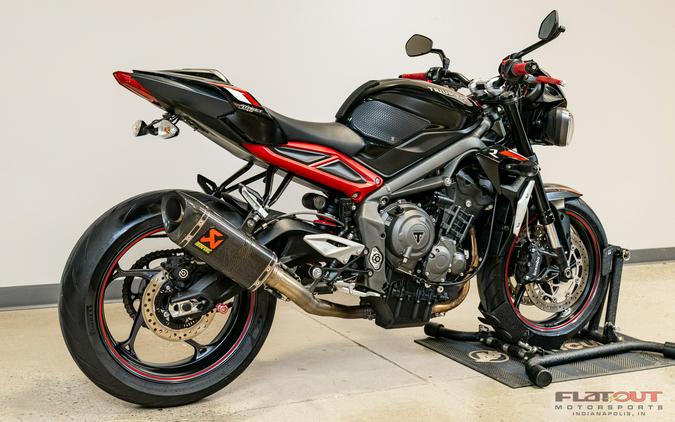 2021 STREET TRIPLE 765 R Akropovic Exhaust - Triumph