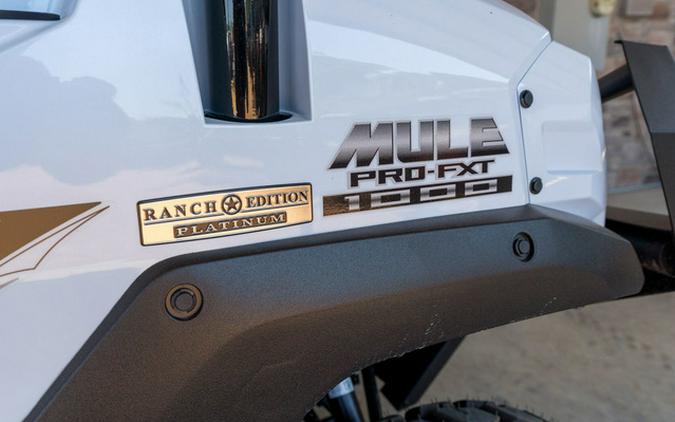 2024 Kawasaki Mule PRO-FXT 1000 Platinum Ranch Edition
