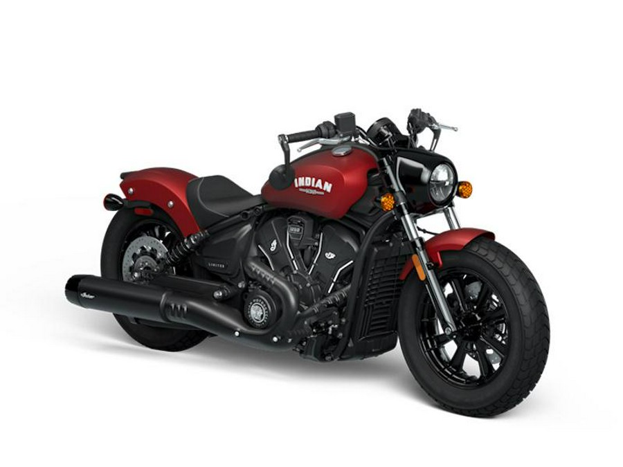 2025 Indian Motorcycle® Scout® Bobber Limited Sunset Red Smoke