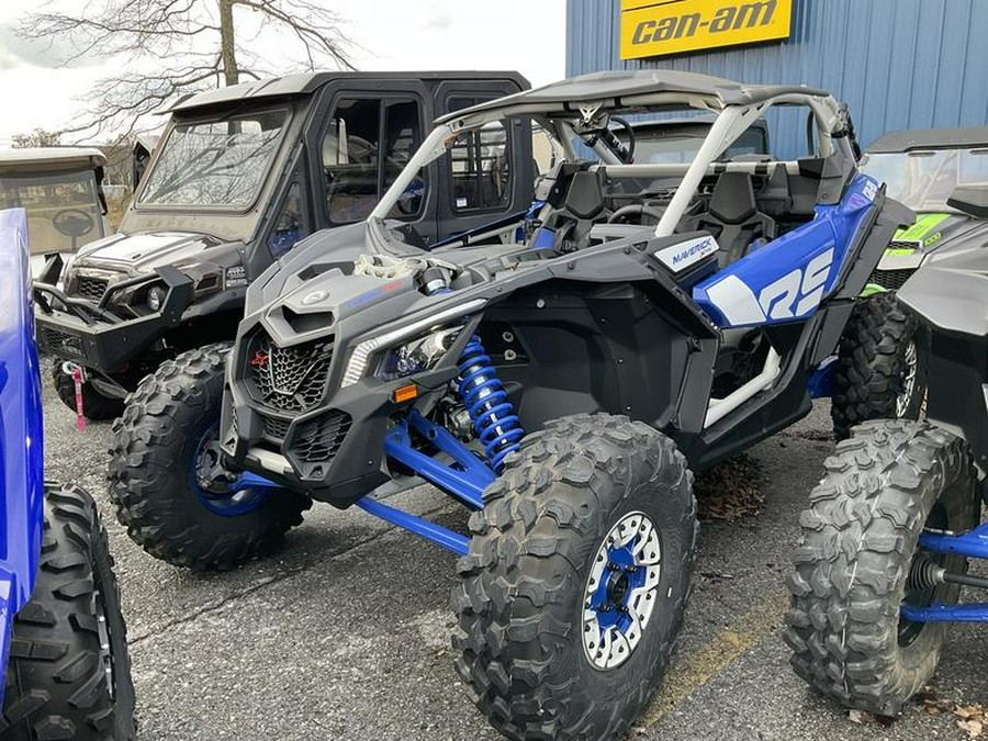 2022 Can-Am® Maverick X3 X rs Turbo RR With Smart-Shox Intense Blue / Carbon Black / Cha