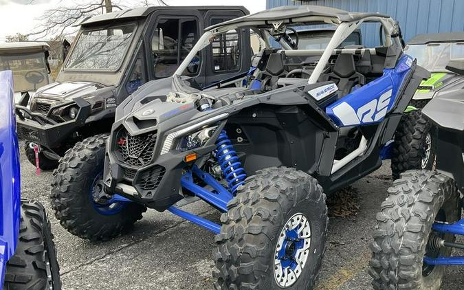 2022 Can-Am® Maverick X3 X rs Turbo RR With Smart-Shox Intense Blue / Carbon Black / Cha