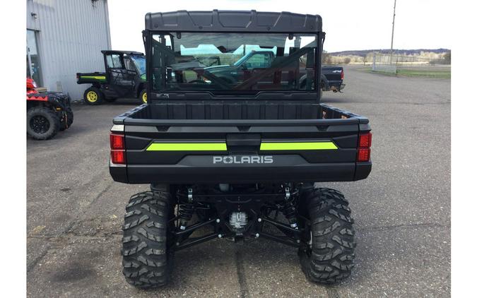 2023 Polaris Industries Ranger Crew XP 1000 Premium Super Graphite with Lifted Lime Accents