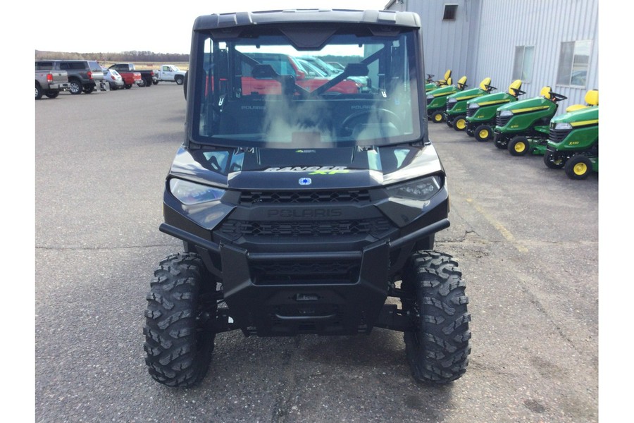 2023 Polaris Industries Ranger Crew XP 1000 Premium Super Graphite with Lifted Lime Accents