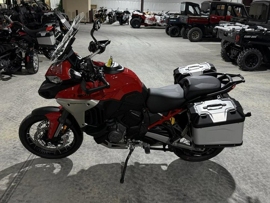 2025 Ducati Multistrada V4 Rally Ducati Red